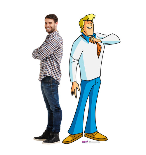 Life-size Fred (Mystery Incorporated) Cardboard Standup 2