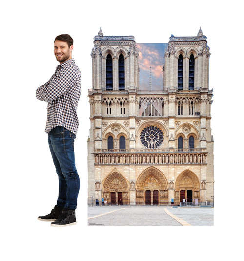 Paris Landmark Set 2 Cardboard Cutout Standee