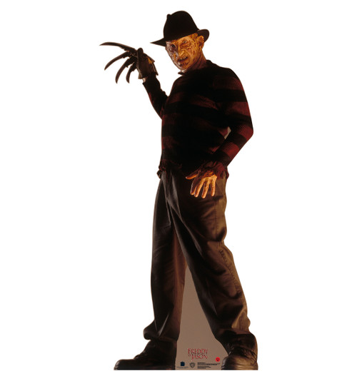 Freddy Krueger outdoor standee.