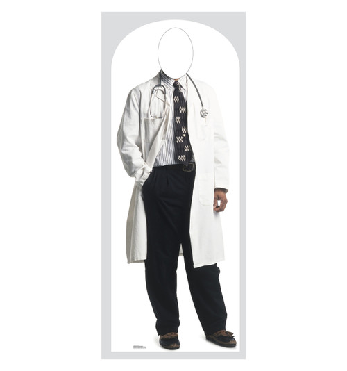 Life-size Doctor Stand-in Cardboard Standup | Cardboard Cutout