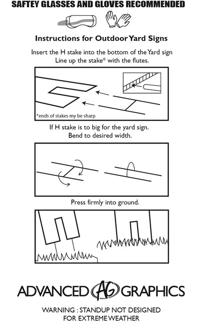 Coroplast 2026 Grad Congratulations Gold Outdoor Yard Sign