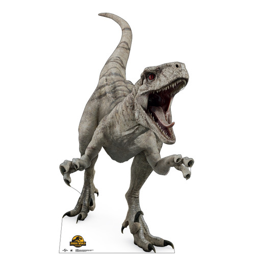 Life-size Cardboard Standee of Ghost from the movie Jurassic World Dominion.