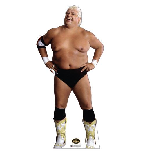 Life-size cardboard standee of Dusty Rhodes.