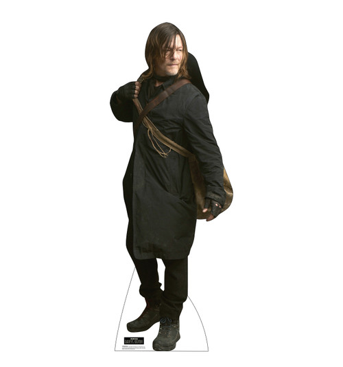 Life-size cardboard standee of Daryl Dixon.