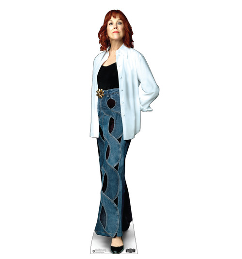 Life-size cardboard standee of Delia Deetz.