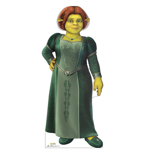 Life-size cardboard standee of Fiona Ogre.