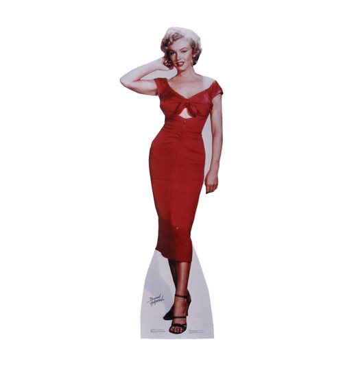 Life-size cardboard standee of Marilyn Monroe Niagara.