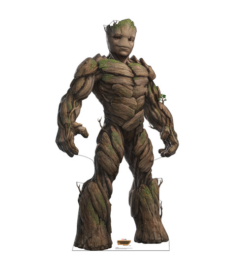 Life-size Cardboard standee of Groot.