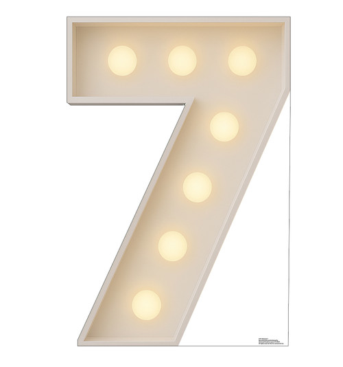 Life-size Cardboard standee of Marquee 7.