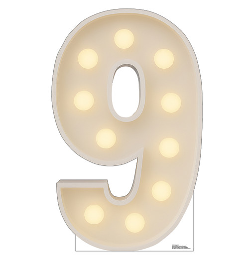 Life-size Cardboard standee of Marquee 9.