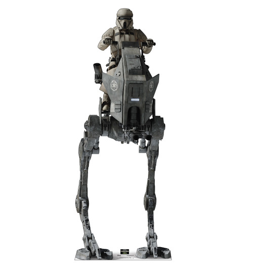 Life-size Cardboard standee of Imperial Remnant AT-RT™ & Driver.