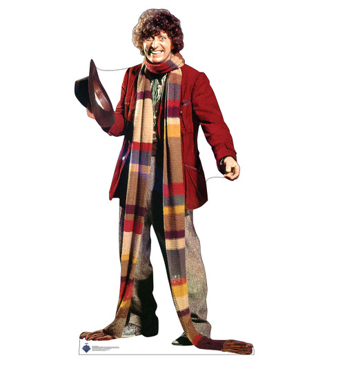Life-size Cardboard standee of the Fourth Doctor Who.