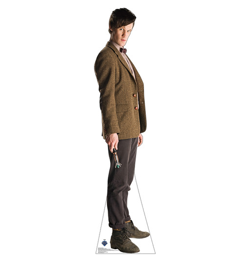 Life-size Cardboard standee of the Eleventh Doctor Who.
