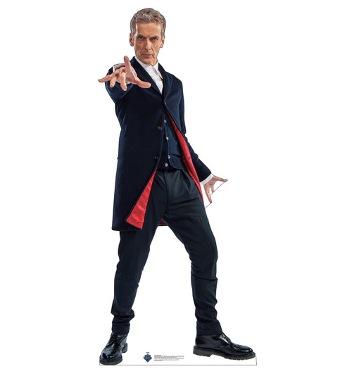 Life-size Cardboard standee of the Twelfth Doctor Who.