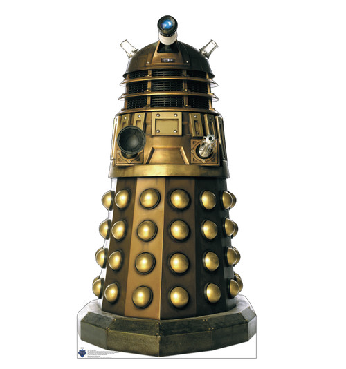 Life-size Cardboard standee of Time Wars Dalek.