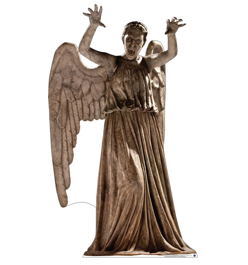 Life-size Cardboard standee of Screaming Angel.