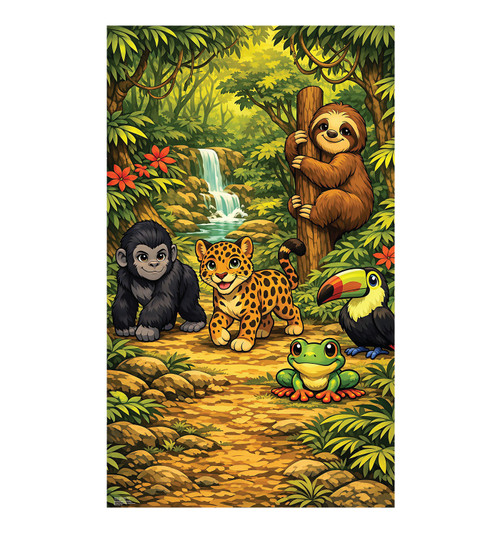 Rainforest Jungle Animals (Vacation Bible School).