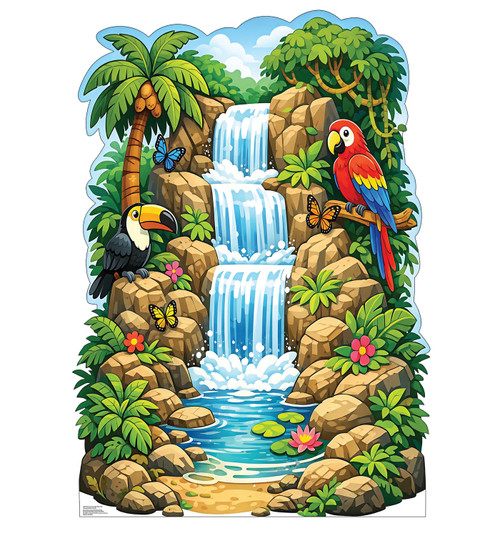 Rainforest Jungle Waterfall (Vacation Bible School).