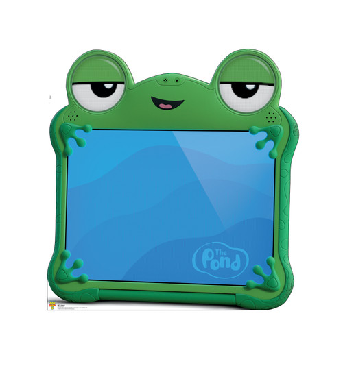 Life-size cardboard standee of Lilypad.