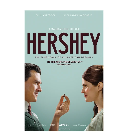 Theater Promotion Standee for the movie HERSHEY.