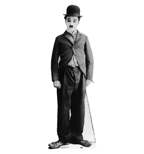 Life-size Charlie Chaplin Little Tramp Cardboard Cutout