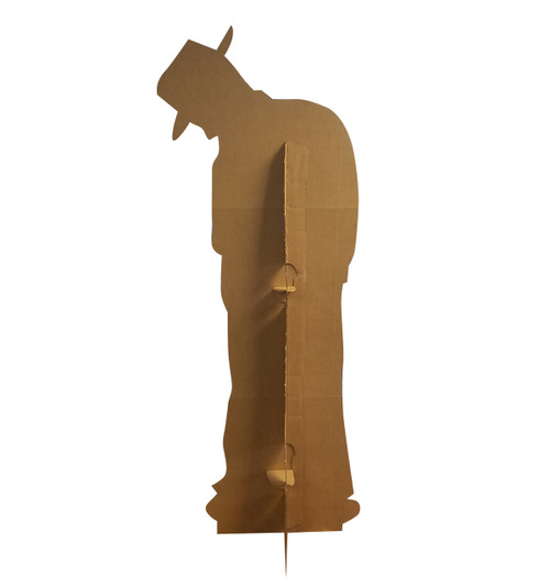 Life-size Gangster Silhouette Cardboard Standup | Cardboard Cutout