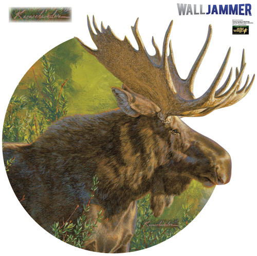 Life-size Moose WallJammer Wall Decal