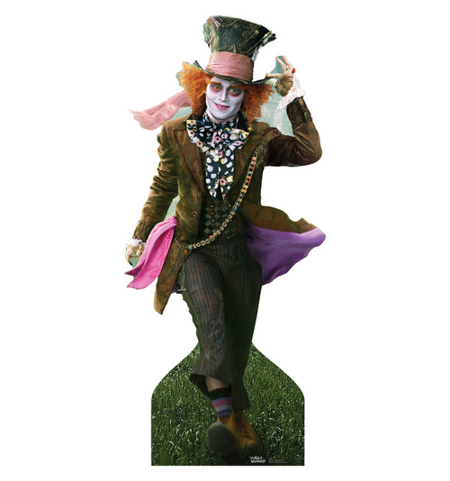 Life-size Mad Hatter Cardboard Standup