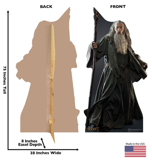 Life-size Gandalf - The Hobbit Cardboard Standup