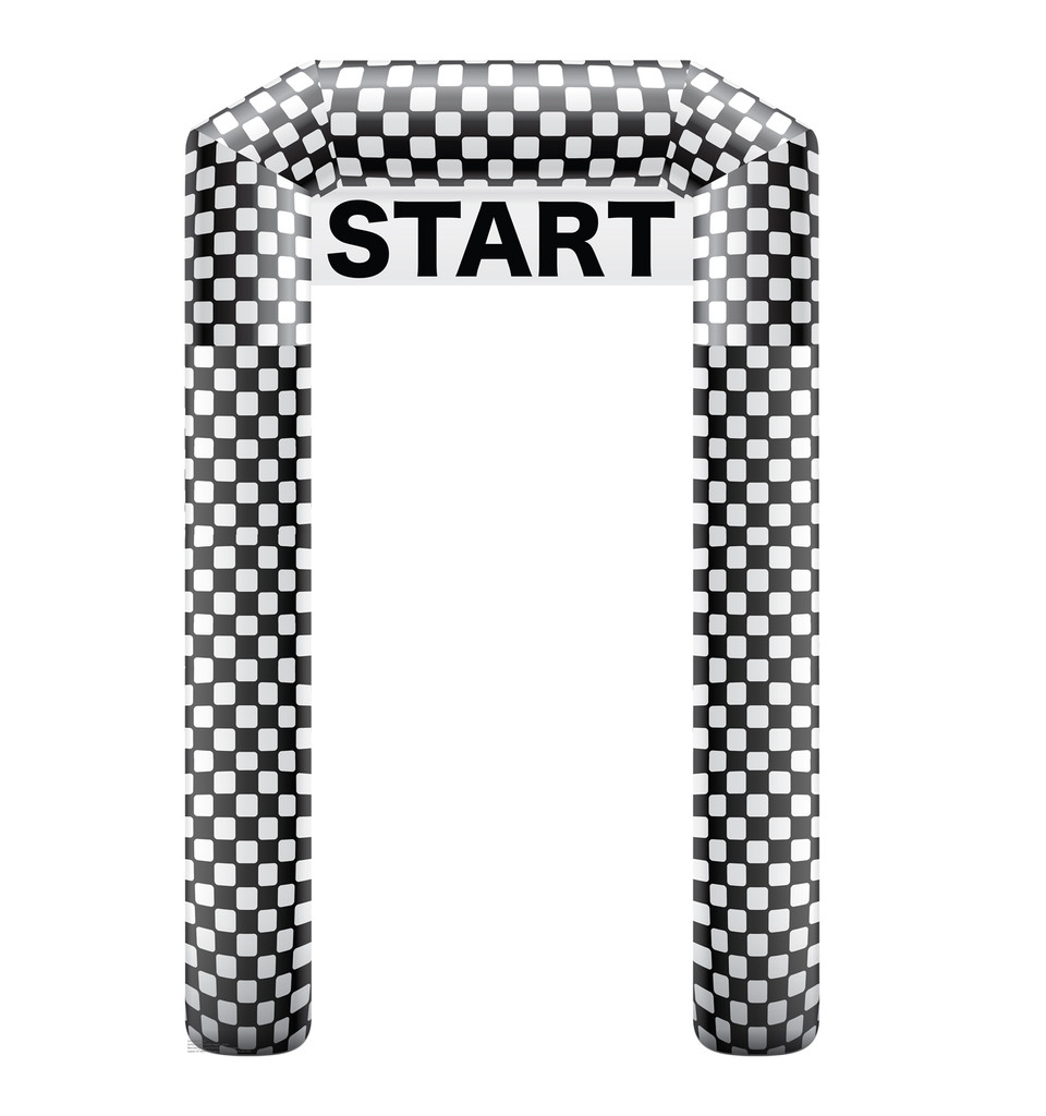 Start Line LifeSize Cardboard Cutout