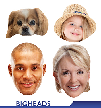 Custom Big Head Cutouts