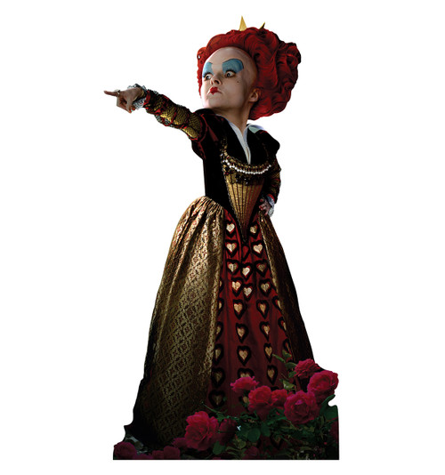 Lifesize Red Queen Cardboard Cutout Standup