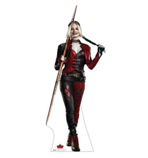 Life-Size Harley Quinn Cardboard Cutout | 3772
