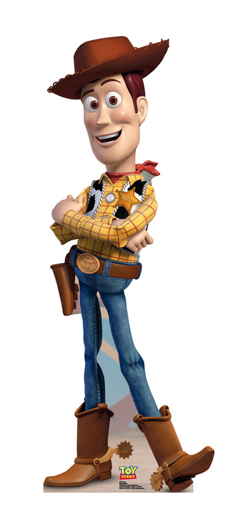 Life-size Woody Toy Story Cardboard Cutout