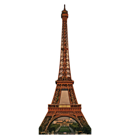 Life-size Eiffel Tower Cardboard Cutout Cardboard Standee