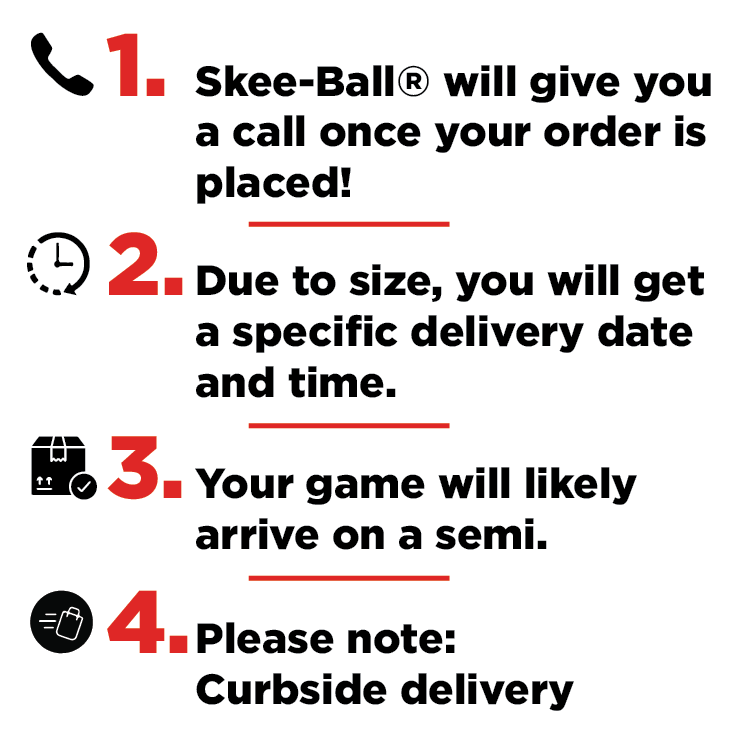 SkeeBall Premium Home Arcade Alley Game