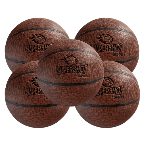 Set of 5 Replacement Basketballs for Skee-Ball® SuperShot