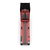 Top down view of a Skee-Ball Glow arcade game, with a black outside, light blue cork ramp, and bright playfield on a white background