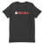 Dark grey color t-shirt with red Skee-Ball logo