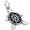 SILVER TURTLE CHARM