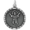 JESUS SAVES ROUND BABY JESUS RELIGIOUS CHARM-PENDANT