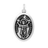 BABY JESUS YO REINARE "I WILL REIGN" OVAL CHARM