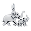 ELEPHANT AND BABY WALKING CHARM