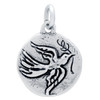 DOUBLE-SIDED PEACE DOVE AND HOPE MEDALLION CHARM