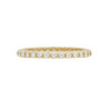 ROSE GOLD PLATED XO CIRCULAR DESIGN CZ WEDDING BAND RING