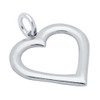 19MM HEART OUTLINE CHARM