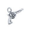 STERLING SILVER 26MM REVOLVER CHARM