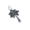 STERLING SILVER 16MM PALM TREE CHARM