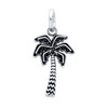 STERLING SILVER 16MM PALM TREE CHARM