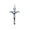 STERLING SILVER SMALL 11MM CRUCIFIX CROSS CHARM